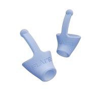 Flare Calmer Mini Soft - Tapones para los oídos alternativos - Reduce los ruidos molestos sin bloquear el sonido - Silicona suave reutilizable - Azul