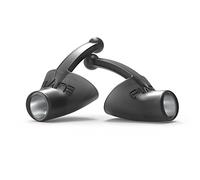 Flare Calmer Pro Mini - Alternativa a los tapones para los oídos - Reduce los ruidos irritantes sin bloquear el sonido - Versión premium - Silicona blanda con núcleo de aluminio - Hielo Negro