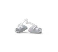 Flare Calmer Pro Mini - Tapones para los oídos alternativos, reduce los ruidos molestos sin bloquear el sonido, versión premium, silicona suave reutilizable con núcleo de aluminio, color hielo