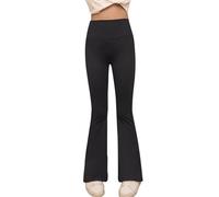 Flared Leggings Kids Boys Girls Classic Jazz Latin Dance Pants Loose Elastic Waist Bootcut Yoga Pants Flared Leggings Girls' Bell Bottom School Trousers Performance Dancewear