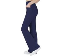 Flared Leggings Kids Girls School Casual Sports Stretchy High Waisted Bootcut Leggings for Teenage Girls Elastic Waist Comfy Workout Yoga Bottoms for Dance Gym Athletic Latin