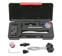 Flaring Tool Kit, Brake Pipe Reamer, 7.87x3.54in Authentic Oil Expander, Heavy-Duty Steel Build, Precision Multisize Tool for Auto RV Boat Motorcycle Truck Repair Use