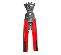 Flaroey 1 alicates pelacables multifuncionales rojos para cortar cables, doblar, pelacables, herramienta manual