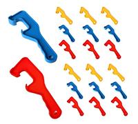 Flaroey 20 Piezas de Abrelatas de Pintura Cubo de Pintura Abridor de Tapa Cubo con Tapa Abridor de Pintura Herramienta de Apertura de Latas para Oficina Color Aleatorio