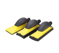 Flaroey 3 tipos de arcos 70 x 198 mm Bloque manual para pulido al vacío lijado bloque abrasivo tabla de lijado manual para coche