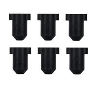 Flaroey 6 Piezas Hotend Bloque Calentador de Silicona Piezas de Impresora 3D, Cubierta del Bloque Calentador Extrusor de Alta Temperatura para K1/ K1 MAX