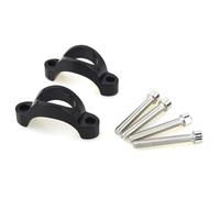 Flaroey Arandela de Elevación de Bicicleta de Carretera, Palanca de Descanso de Aleación, Placa de Fijación de Arandela de Elevación, Accesorios de Manillar de Aluminio de 31,8 mm y 10 mm