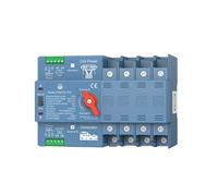 Flaroey ATS Dual Power Automatic Transfer Switch para Generador o Energía Fotovoltaica con Cambio de Poder Ciudadano Cambio de Generador 125A 4P
