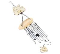 Flaroey B Campanas de Viento de Metal Campana de JardíN Campana de Viento Campanas de Ventana DecoracióN para Colgar en la Pared DecoracióN del Hogar Campana de Viento de Madera