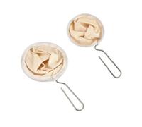 Flaroey Bolsa de filtro de café reutilizable con de acero inoxidable, colador de tela, olla de , elaborada a mano, herramientas de café, filtro de té C