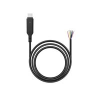 Flaroey Cable Conector de Cargador de Fuente de AlimentacióN con Conector Macho y Hembra USB Tipo C, Cable de ReparacióN, Cable Tipo Soldadura, Cable de 7 NúCleos