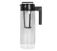 Flaroey Cafetera Fría de Gran Capacidad Tetera Fría con Filtro Cafetera Helada de Plástico para el Hogar,A