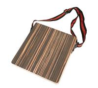 Flaroey Cajón de viaje, cajón de madera gruesa de tono ajustable con correa ajustable, kit de instrumentos de percusión
