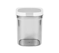 Flaroey Contenedor Hermético para Almacenamiento de Café, de Cocina de Plástico de 1300 Ml con Tapa para Granos de Café, Harina, Azúcar y Cereales