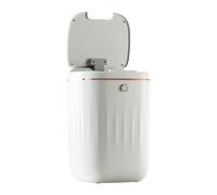 Flaroey Cubo de basura inteligente con capacidad de cubo de basura, cubo de basura de inducción para cocina, baño, 1 unidad