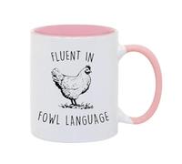 Flaroey de Café de Cerámica con Diseño de Pollo, 11 Oz, de Café para Té, Leche, Cacao, Tazas Grandes de Cerámica para Café para el Hogar B