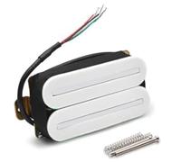 Flaroey de MáStil de Alto Rendimiento Pastillas Humbucker Duales Hot Rail Blancas