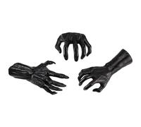 Flaroey Decoraciones de Halloween para colgar en la pared, manos espeluznantes que llegan a la pared, manos de terror para decoración de pared, escultura gótica colgante A