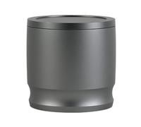 Flaroey dosificadora de café de aleación de aluminio de 58 mm, embudo de dosificación de café espresso, portafiltro, anillo dosificador gris
