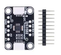 Flaroey DS3502U+ - Potenciómetro digital de 10K, IC no volátil de alto voltaje para desarrolladores