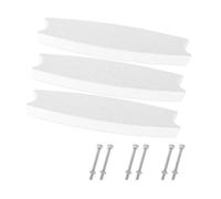 Flaroey Escalones de Escalera Universales para Piscina de 3 Piezas, Escalones de Escalera de Repuesto para Piscina, con Pernos de Acero Inoxidable