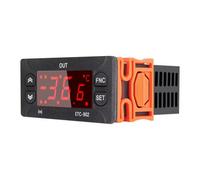 Flaroey ETC-902 220V AC Controlador de Temperatura Digital Termostato Termorregulador Incubadora con Sensor de Alta Precisión