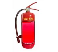 Flaroey Extintores de incendios, minibar, novedad, minibar, reciclaje, cueva, regalo para bombero amante del whisky