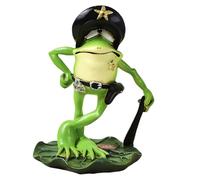 Flaroey Figuras de Cosas de Rana, Regalo de Jugador de Baloncesto de Rana, Esta Estatua Única de Rana Agrega un Toque Moderno A Su Hogar, Sala de Estar C