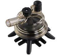 Flaroey Garra de Ordeño, Colector de Leche de Vaca con Bisel de 150 Cc, Máquina de Ordeño, Garra de Ordeño para Uso en Vacas, Colector de Leche para Máquina de Ordeño de Vacas