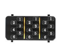 Flaroey Herramienta de entrenamiento de acordes de guitarra, de aprendizaje, ayuda de enseñanza de dedos, se adapta a principiantes de guitarra