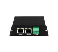 Flaroey Industrial 2 puertos Gigabit BT90W PoE de alta potencia 12V/24V salida compatible con IEEE802/3AF/AT/BT 60W