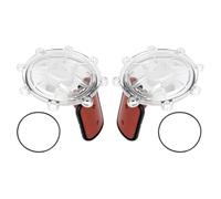 Flaroey Juego de 2 Tapas de Válvula de Retención Pool 7056 con Kit de Reemplazo de Conjunto de Aleta para Modelos 7235, 7236, 7305, 7511, 7512