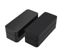 Flaroey Juego de 80 pegatinas de fijación de doble cara de alta adherencia para alfombras, salpicadero, alfombrilla fija para el suelo del hogar, juego de calcomanías antideslizantes C