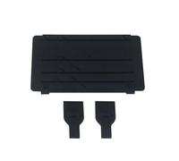 Flaroey Juego de Empalmes de Cintas, Bloque de Empalmes para Grabadora de Cintas de Carrete A Carrete para Abrir y Reparar Casetes con Dos Fijadores, Color Negro