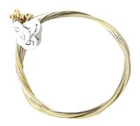 Flaroey Juegos de 16 Cuerdas de Arpa de Lira, Cuerdas de Metal de Repuesto para Arpa de Lira