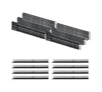 Flaroey Kit de de Pistola MicroTag de 10000 Piezas para Puntada FinaTagGun Accesorio de Púa de Minietiqueta de 0,5 cm para Etiqueta Fina de Ropa Negro