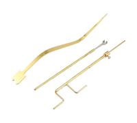 Flaroey Kit de herramientas para violonchelo Luthier - Juego de postes de sonido para violonchelo, herramienta de instalación de poste de sonido, herramientas de reparación curvadas