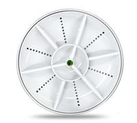 Flaroey Lavavajillas Ultrasónico Mini Turbo Portátil, Lavadora de Verduras, Doméstico, Dispositivo de Lavavajillas A