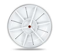 Flaroey Lavavajillas Ultrasónico Mini Turbo Portátil, Lavadora de Verduras, Doméstico, Dispositivo Lavavajillas C