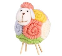 Flaroey Lindos Adornos de Ovejas de Fieltro Accesorios Kawaii Decoración para el hogar Figuras de Interior Accesorios de Decoración de Dormitorio Regalos para Niños B