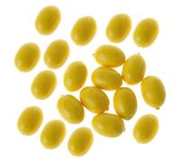 Flaroey Modelo de fruta simulada, accesorios de simulación de frutas falsas, limón, , ayuda escolar para enseñanza, fácil de instalar