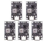 Flaroey Módulo Boost de Carga para Batería de Litio de 3.7V 2S Soporte Tipo C Carga Rápida QC con Indicador LED de Carga Equilibrada