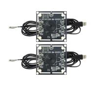 Flaroey Módulo de cámara de 2 piezas de 100 grados 1 MP OV9732 1280 x 720 Driver USB gratuito a manual, con de 3 metros para WinXP/7/8/10