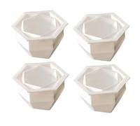 Flaroey Molde de Vela de Bola de Diamante, Bola Mágica, Forma Geométrica, Kit para Hacer Moldes de Mousse de Chocolate, Fondant A