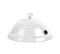 Flaroey Molecular Cuisine - Cubierta para ahumar, tapa de alimenticio, accesorio para ahumador, infusor de humo, cubierta para bistec, fácil de usar, D