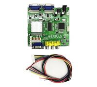 Flaroey NUEVA Placa Conversora de Vídeo HD RGB/CGA//YUV A VGA para Juegos de, Placa Verde HD9800/GBS8200 para Monitores CRT LCD PDP