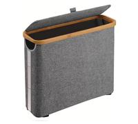 Flaroey Papelera de Papel Higiénico, Papelera de Papel Higiénico para Baño, Papelera de Almacenamiento de Papel Higiénico con Tapa, Cesta Organizadora de Papel Higiénico, C