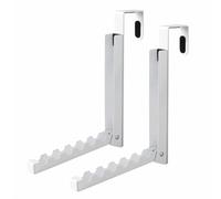 Flaroey para Colgar sobre la Puerta, Plegables para Secar la Ropa sobre la Puerta, para Colgar Ropa con 6 Ranuras, Paquete de 2