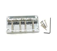 Flaroey Pb4 String Bridge - Sillines fijos para bajo eléctrico o kit de bajo de precisión