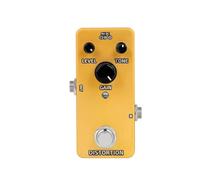 Flaroey Pedal de efecto reverberación para guitarra, compresor de guitarra, efector, fuente de alimentación, accesorios para guitarras, DISTTION